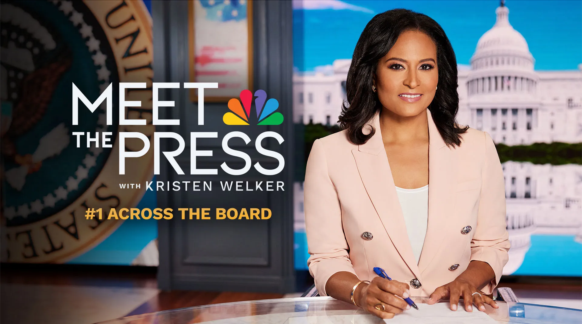 “Meet the Press With Kristen Welker” Is #1 Across the Board