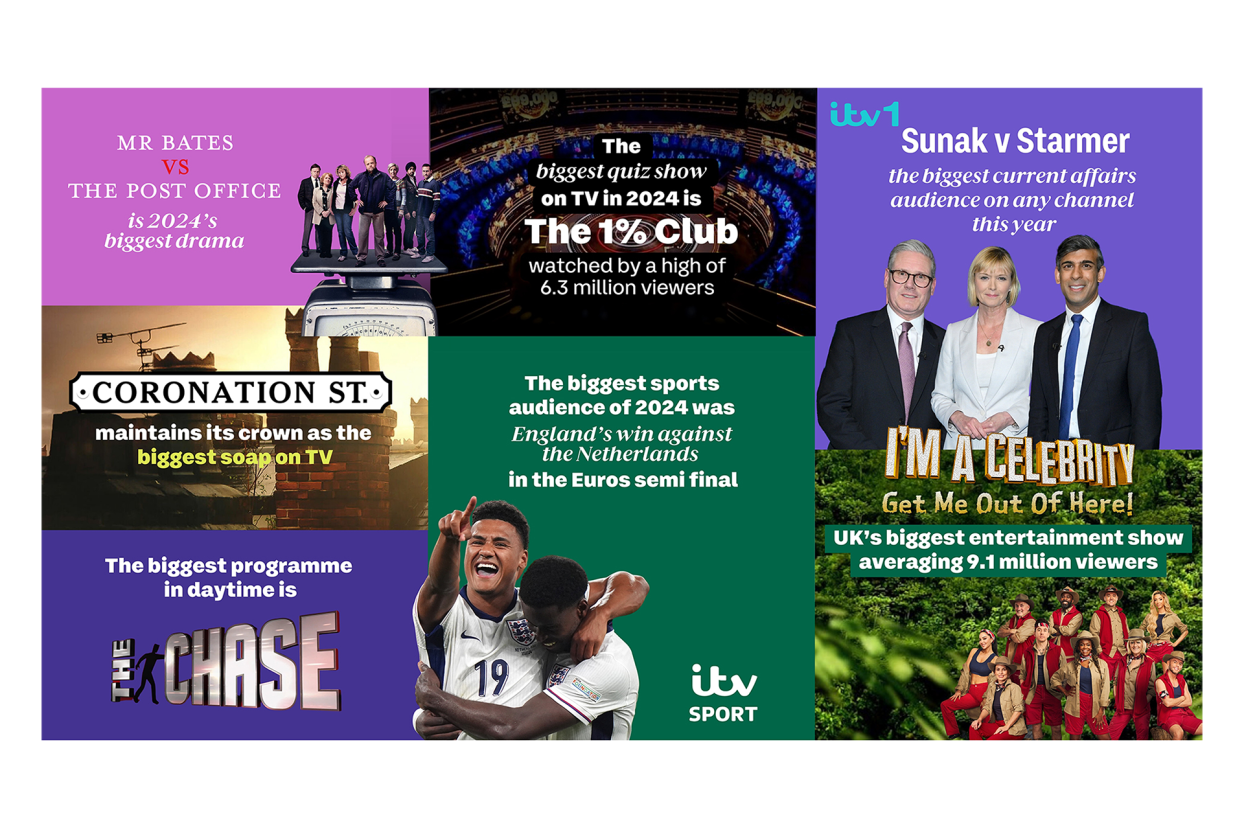 The biggest shows on TV - are all on ITV