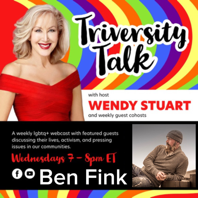 Artist and Photographer Ben Fink Guests On TriVersity Talk With Host Wendy Stuart 7 PM ET 1/15/25