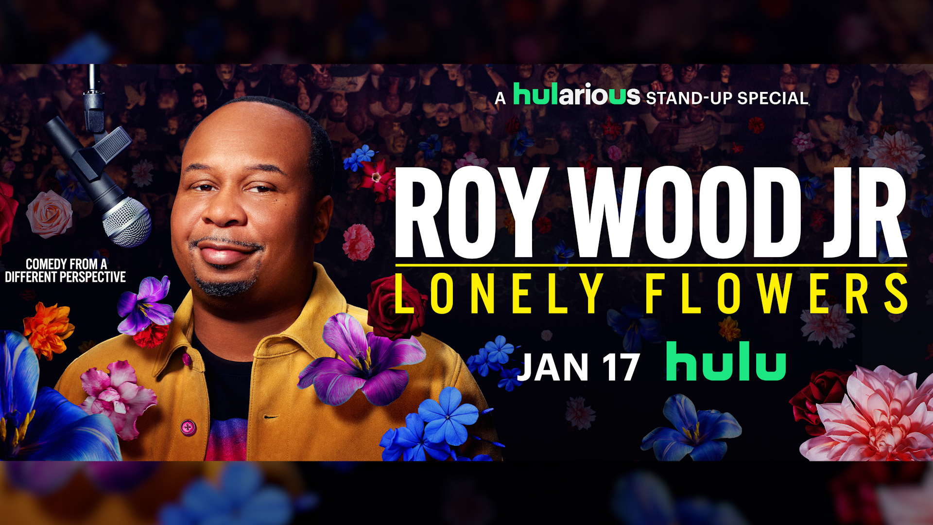 Hulu releases the trailer for "Roy Wood Jr.: Lonely Flowers" - stream from January 17