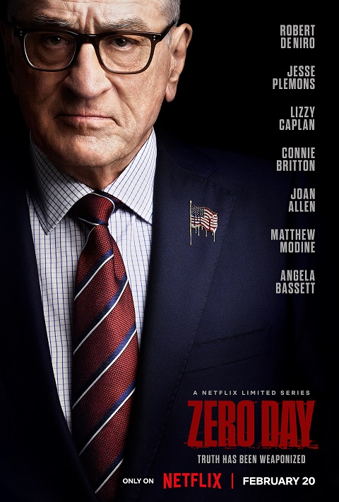 Netflix releases official trailer for  "Zero Day" starring Robert De Niro - stream from Feb. 20