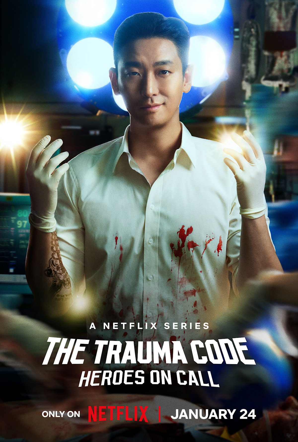 Netflix releases the official trailer for "The Trauma Code: Heroes on Call" - stream from Jan. 24