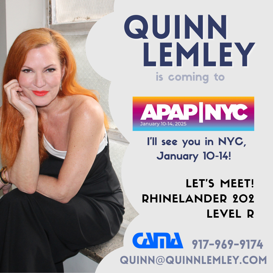 Quinn Lemley Appearing At APAP/NYC January 10-14, 2025