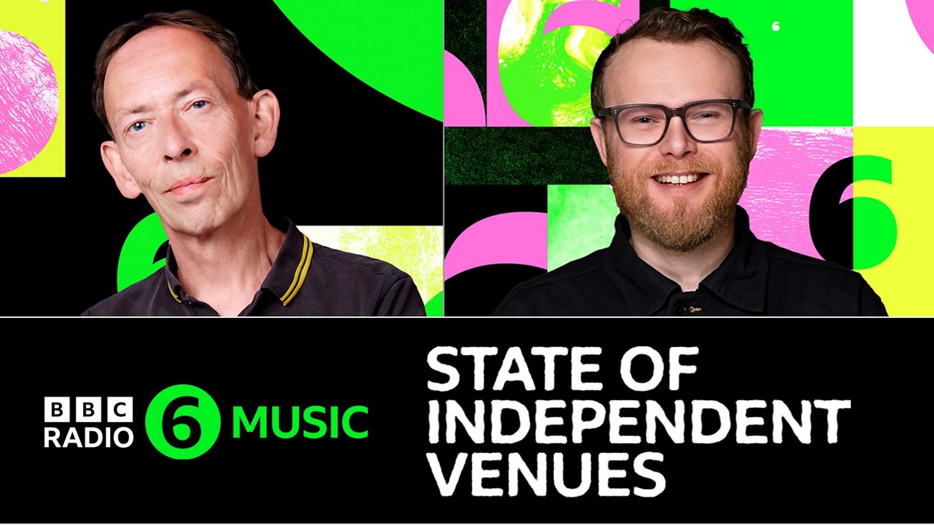 Steve Lamacq and Huw Stephens celebrate Independent Venue Week 2025 with BBC Radio 6 Music