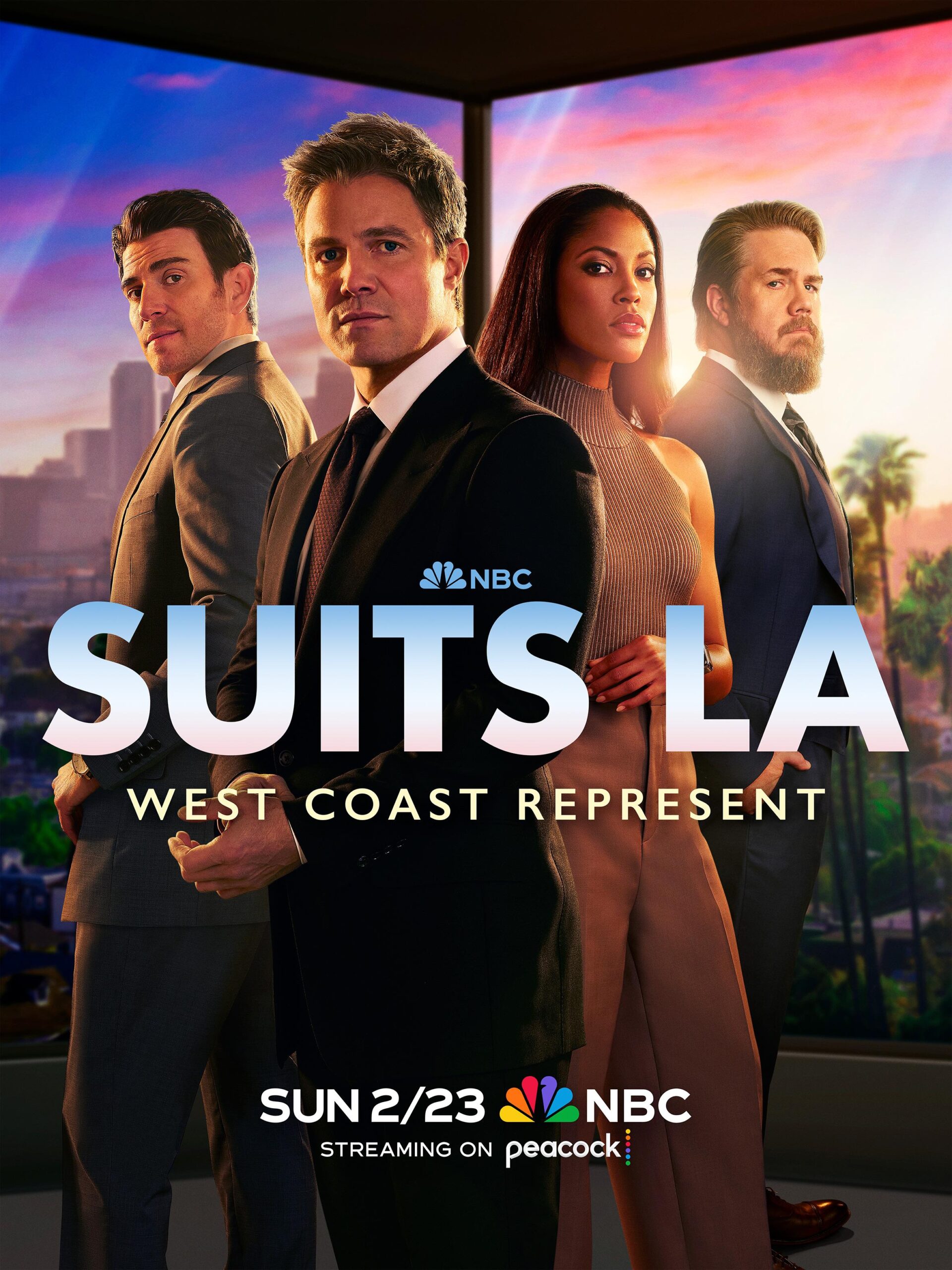 "Suits LA" Premieres Sunday, Feb 23 at 9pm ET/PT on NBC and Streams the Next Day on Peacock