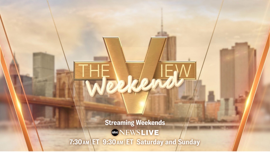 "The View" Expands with New Streaming Series "The Weekend View"  Premiering January 11